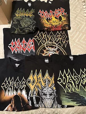 Vader Band Tshirt Lot Of 7 Rare OSDM DeicideMorbid Angel Read • $140