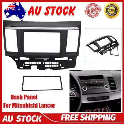 $38.99 • Buy For Mitsubishi Lancer Auto Stereo Radio Double 2 Din Fascia Dash Panel Facia New