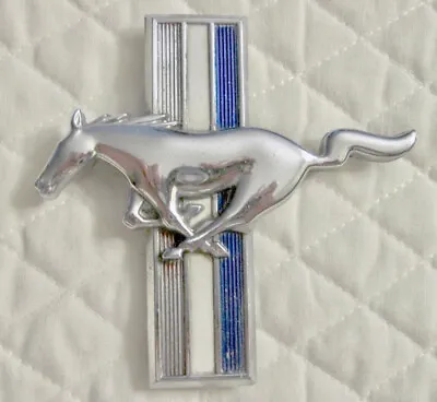 Ford Mustang Emblem Badge Chrome Pony Tri Bar Running Horse 30571-H2 • $9.99