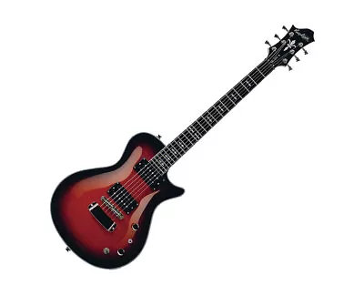 Hagstrom Ultra Swede Electric Guitar - Burgandy Burst • $349.99