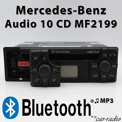 Genuine Mercedes Audio 10 CD MF2199 Bluetooth Radio MP3 Audio Streaming CD-R • $344.52