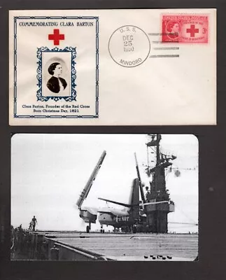 U.S.S. Mindoro (CVE-120) - Naval Ship's Cover -December 25 1950 - Gmahle Cachet • $4.99