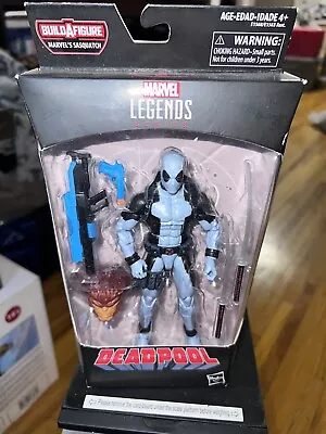 Hasbro Marvel Legends Series X-FORCE DEADPOOL Marvel's Sasquatch Build A Figure • $35