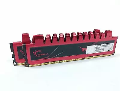 G.Skill Ripjaws F3-10666CL9D-8GBRL 8GB 2x4GB PC3-10666 DDR3-1333 Desktop RAM • £19.89