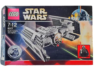 Lego Star Wars Darth Vader's TIE Fighter Set 8017. With Box & Instructions • $145