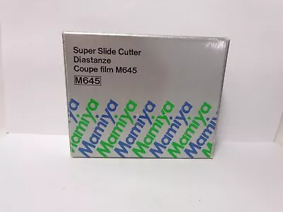 Mamiya Super Slide Cutter For Mamiya M645 - Open Box 9+ • $38.88