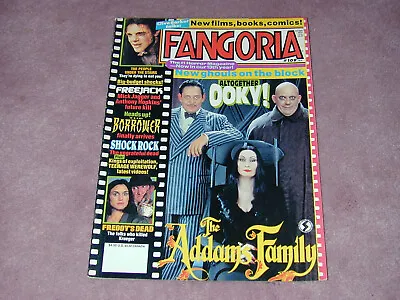 FANGORIA # 109 - Addams Family Clive Barker Talks Free Shipping In USA • $13.95