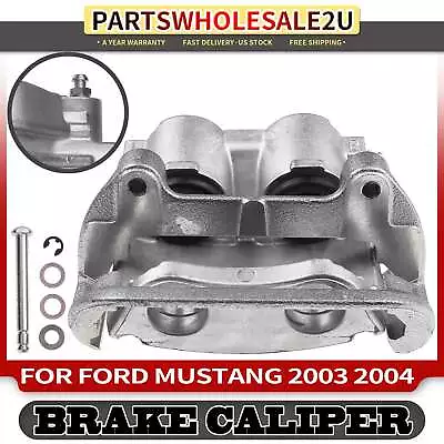 Front Left Side Disc Brake Caliper W/ Bracket For Ford Mustang 2003-2004 V8 4.6L • $58.99