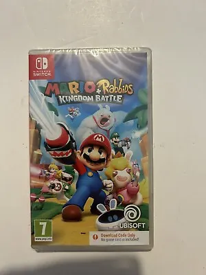 Mario Rabbids Kingdom Battle Nintendo Switch NEW SEALED (code Verion ) Free Post • £13.95