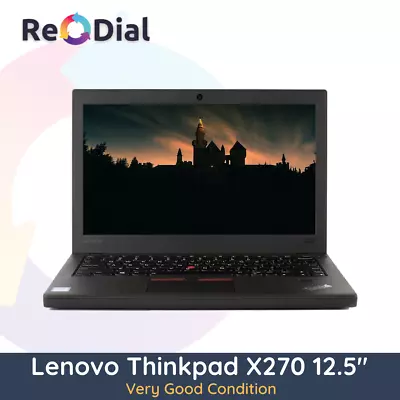 Lenovo ThinkPad X270 12.5  Laptop I5-6300U 256GB 8GB RAM - Good Condition • $175