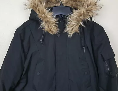 Marc New York By Andrew Marc  Wilbur  Parka Jacket $275 Black New (size Medium) • $89.99