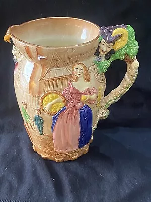 Burleigh Ware Art Deco Ceramic Nell Gwyn Pouring Jug • £25