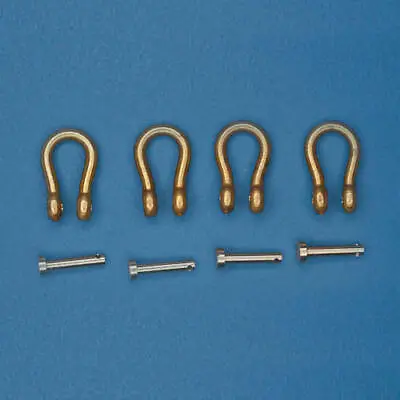 1/35 Brass Shackles (4pcs) For Military Vehicles Tanks Etc • £9.99