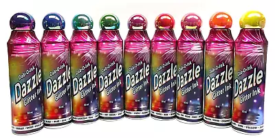 Dazzle Glitter Bingo Dauber Ink 12-Pack - Mixed Colors Fast Shipping • $31.85