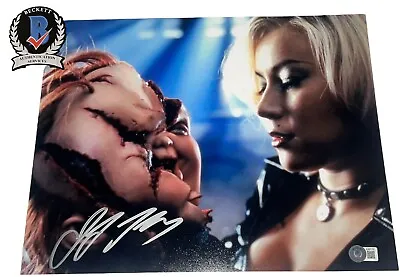 JENNIFER TILLY SIGNED BRIDE OF CHUCKY 11x14 PHOTO AUTOGRAPH BECKETT COA BJ081757 • $149.99