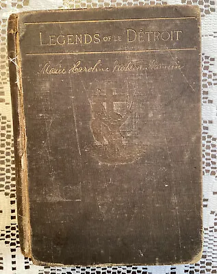 LEGENDS OF LE DETROIT 1883 HC By Marie Hamlin - 1st Mention Of The NAIN ROUGE • $79.99