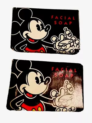 Walt Disney Resorts Mickey Mouse 2.5 Oz  Vintage White Bath Soap 2 Facial Soaps • $0.99