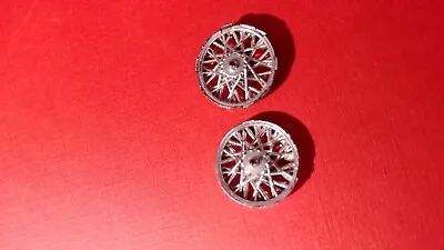 Vintage 1/24-25th Scale Model Car -pair Dragster Front Wheels  • $1.99