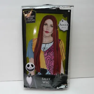Nightmare Before Christmas Sally Adult Wig Yarn Doll Hair Halloween Disney Long • $39.95