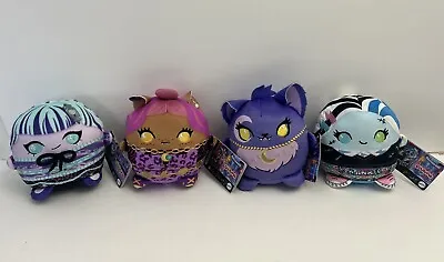 Lot Of 4 NWT MATTEL Monster High Cuutopia Squishes Frankie Crescent Twlya Wolf • $63.75