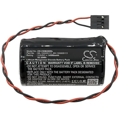 Battery For Cameron Nuflo  MC-II Plus EXP MC-III Plus EXP Flow Analyzer WT4911B • $27.55