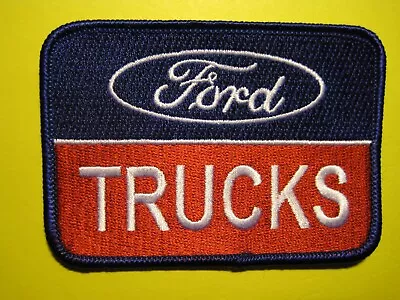 Ford Trucks Patch  Iron On / Sew On 100% Embroidery F-1  F-150  F-250  F-350 • $4.50