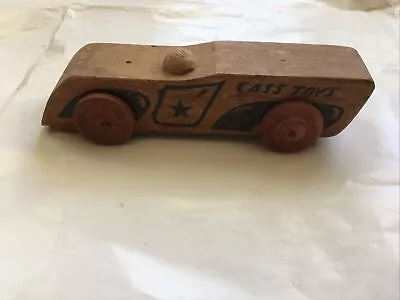 Cass Toys Vintage Wooden Race Car • $23