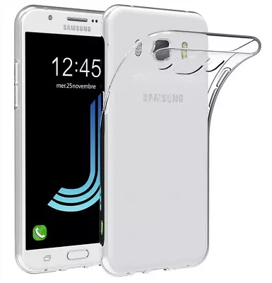 For SAMSUNG GALAXY J5 2016 CLEAR CASE SHOCKPROOF ULTRA THIN GEL SILICONE TPU J 5 • $8.75