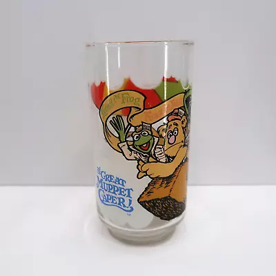 Vintage The Great Muppet Caper McDonald's Drinking Glass The Great Gonzo 1981 • $2.99