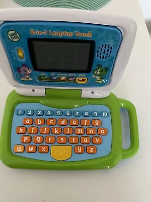 LeapFrog 2 In 1 Laptop Touch (Green) - Children’s Learning Laptop / Tablet  • £20
