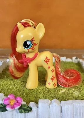 G4 My Little Pony 2014 Sunset Shimmer 3”Brushable With Necklace • $14.50