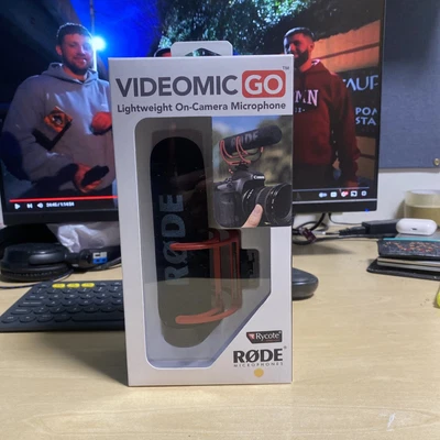 £45 • Buy RØDE Auxiliary VideoMic GO Lightweight On-camera Shotgun Microphone