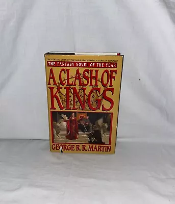 George R.R. Martin A CLASH OF KINGS HC W/DJ Book Club Ed. Game Of Thrones 1999 • $9.99