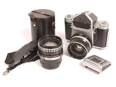 Pentacon Six TL Kit W/80mm & 120mm Biometar Lenses/WLF & Prism Finder - Nice • $565