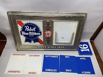 Original Pabst Blue Ribbon Display Wall Calendar • $75