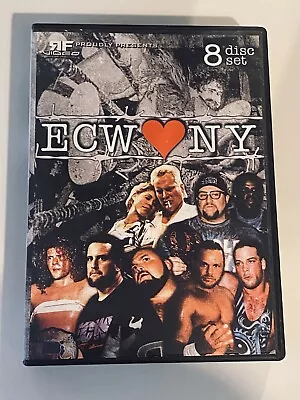 ECW Love NY 8 Disc Set RF Video DVD Wrestling DVD ECW Wrestling 8 Disc Set • £35
