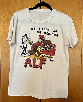 Vintage Rare 80s Alf White Super Thin Soft T-Shirt Size Small • $49