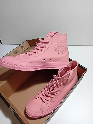 Size 5 - RARE Converse Hightop Chuck Taylor Baby Pink • £34.99