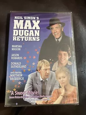 Max Dugan Returns **Mint Disk W/ Insert** Neil Simon's Jason Robards DVD • $45