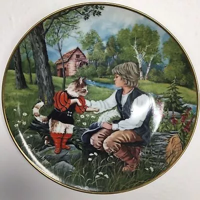 VTG 83s Kaiser Classic Gift German Fairy Tales Collector's Plate Puss In Boots • $41