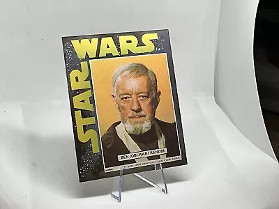 Star Wars 1977 General Mills Adpac Cereal Sticker Obi-wan (Ben Kenobi)  Vintage • $14.99