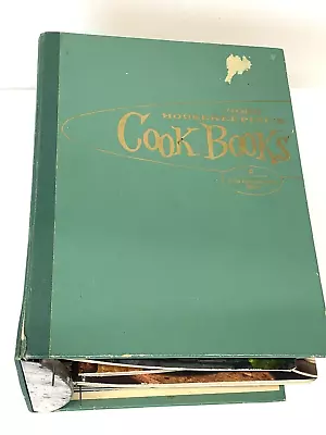 Vintage 1958 Good Housekeeping's Cook Books Set Of 20 Cookbooks Hardcover Binder • $24.99