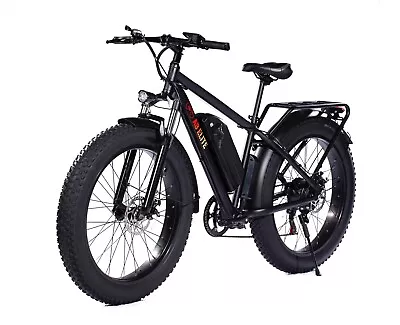 🔥26  TRUE ✅ 1000W Electric E Bike Fat Tire Snow Mountain Bicycle Li-Battery 🔥 • $1299