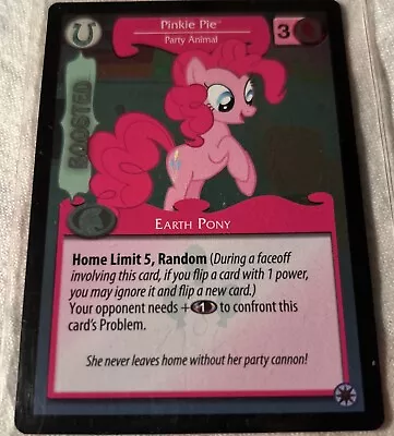 My Little Pony “Pinkie Pie”Party Animal A #f3 Foil MLP Trading Card Game • $2.95