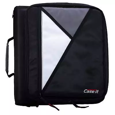  2-inch 3-Ring Zipper Binder Holds 13-inch Laptop Blackproduct Height 13.11  • $20.55