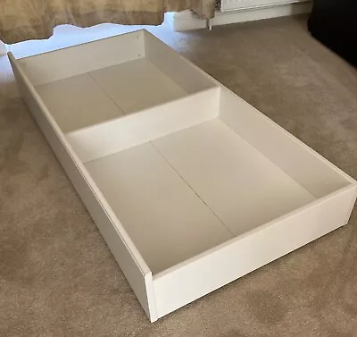 (#784) Ikea White Underbed Storage Box Drawer • £17.50