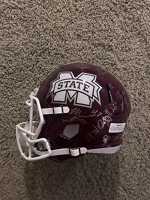 Mississippi State Bulldogs Team Signed Full Size Replica Football Helmet • $300