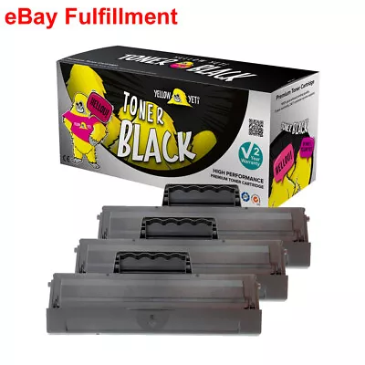 3bk TONER CARTRIDGE FOR SAMSUNG ML1660 ML1670 ML1860 SCX3200 ML-1675 ML-1860 • £33.39