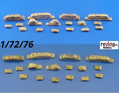 1/72 Sand Bags For Trenches Set Military Scale Model Stowage Diorama  Sb2 • £5.99