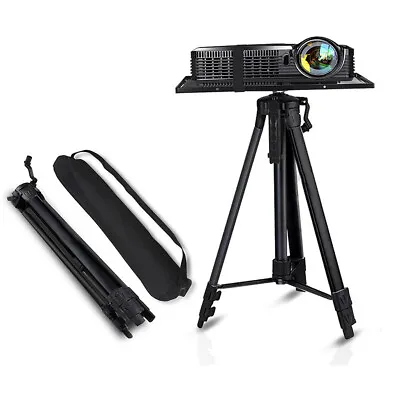Sturdy Aluminum Projector Stand Laptop Tripod Stand Portable DJ Equipment Stand • $41.92